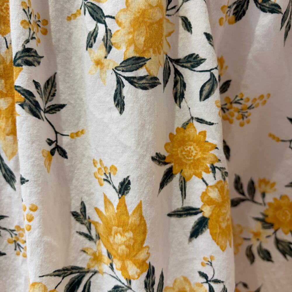 Joie Floral Tiered Puff Sleeve Amelian Mini dress Size 8 Cotton - Picture 3 of 11